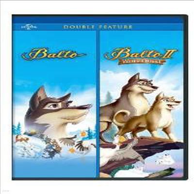 Balto & Balto II - Wolf Quest ( &  2 -  踦 ãƼ) (1995)(ڵ1)(ѱ۹ڸ)(2DVD)