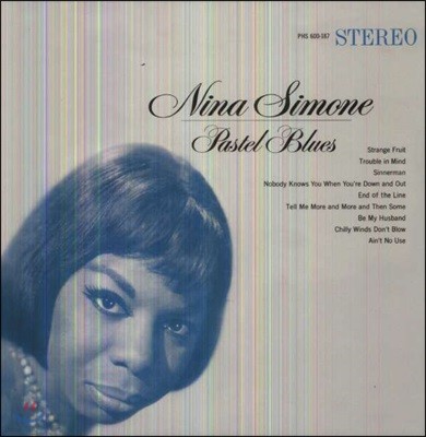 Bobby Hamilton,Lisle Atkinson,Rudy Stevenson,Al Schackman,Nina Simone — Nina Simone (니나 시몬) - Pastel Blues 앨범 커버