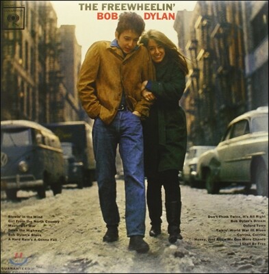 Bob Dylan — 2집 Freewheelin' Bob Dylan (Mono Edition) 앨범 커버