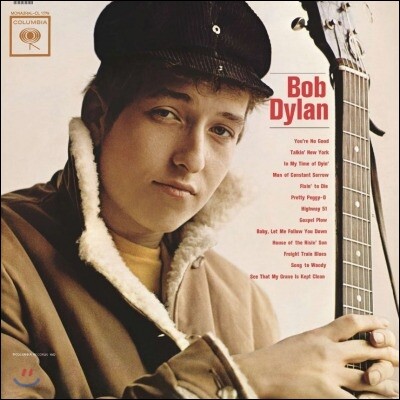 Bob Dylan — Bob Dylan 밥 딜런 데뷔 앨범 앨범 커버