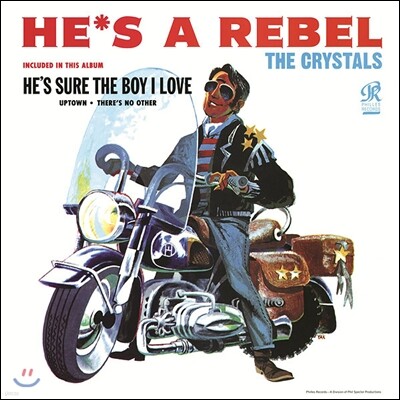 Crystals — He's A Rebel 앨범 커버