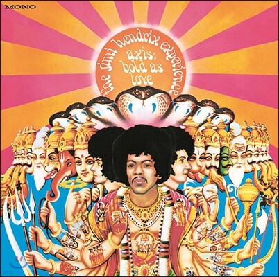 Jimi Hendrix — Axis Bold As Love: Mono 앨범 커버