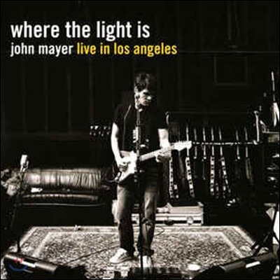 John Mayer — Where The Light Is: Live In Los Angeles 존 메이어 2007년 12월 LA 라이브 앨범 커버