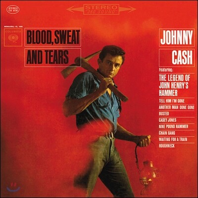 Johnny Cash — Blood, Sweat And Tears 앨범 커버