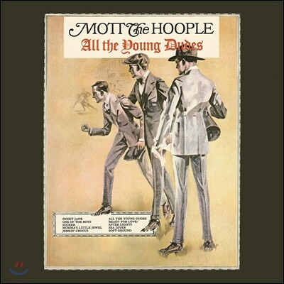 Mott The Hoople — All The Young Dudes 앨범 커버