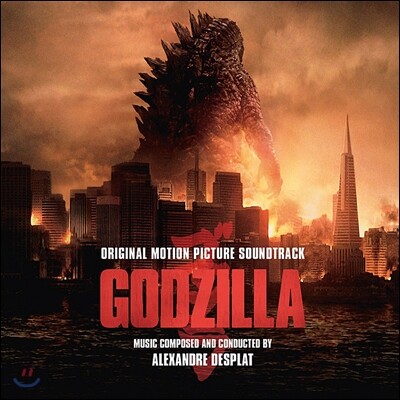 Alexandre Desplat — 고질라 2014 (Godzilla OST by Alexandre Desplat) 앨범 커버