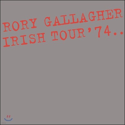 Rory Gallagher — Irish Tour 74 앨범 커버