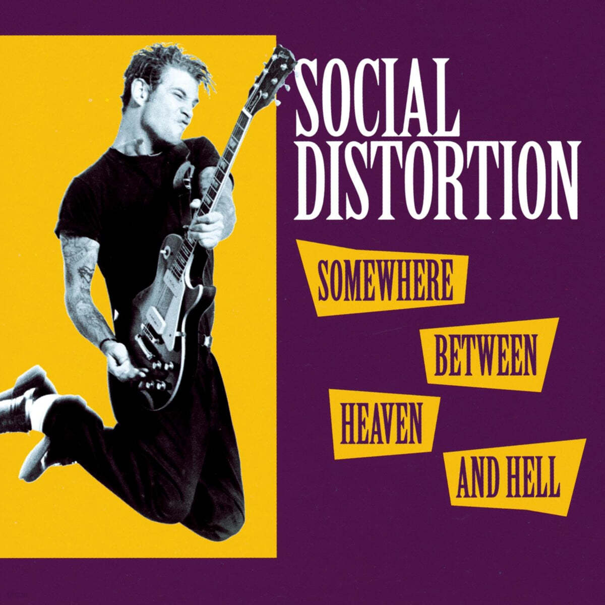 Social Distortion (소셜 디스토션) - Somewhere Between Heaven And Hell [LP]