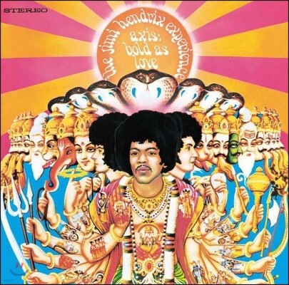The Jimi Hendrix Experience — Axis Bold As Love 앨범 커버