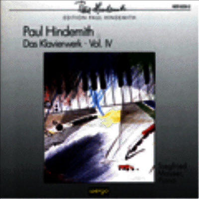 Wergo 힌데미트 : 피아노 작품 4집 (Hindemith : Works For Piano, Vol.4)(CD) - Siegfried Mauser