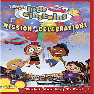 Disney's Little Einsteins - Mission Celebration (Ʋ ̽Ÿ : ̼ 극̼)(ڵ1)(ѱ۹ڸ)(DVD)