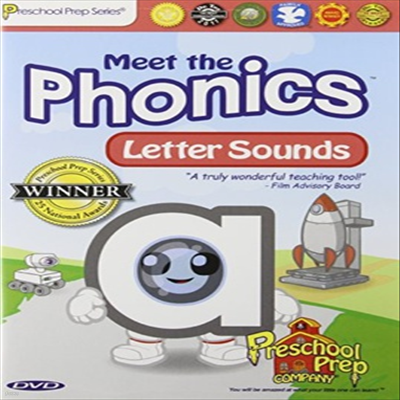 Meet the Phonics - Letter Sounds (Ĵн :  )(ڵ1)(ѱ۹ڸ)(DVD)