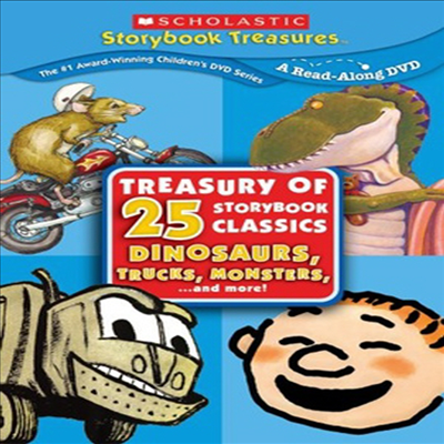 Treasury of 25 Storybook Classics: Dinosaurs, Trucks, Monsters and More! (Ʈ  25 丮)(ڵ1)(ѱ۹ڸ)(DVD)