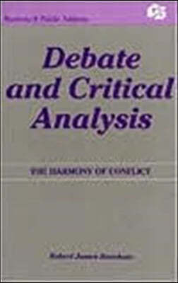 Debate and Critical Analysis