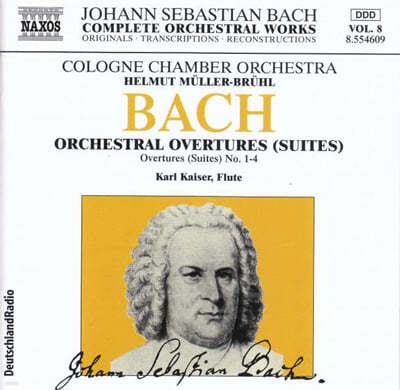 Helmut Muller-Bruhl :   1-4 (J.S.Bach : Orchestral Suites BWV1066-1069)