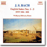 Bach : English Suites Nos.1-3 : Wolfgang Rubsam