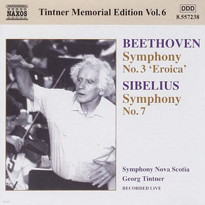 Georg Tintner 베토벤: 교향곡 3번 (Beethoven : Symphony Op.55 'Eroica') 