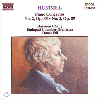 장혜원 - 훔멜: 피아노 협주곡 2, 3번 (Hummel: Piano Concertos Op.85, Op.89)