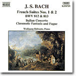 Wolfgang Rubsam :   (Bach: French Suites No.1 & No.2)
