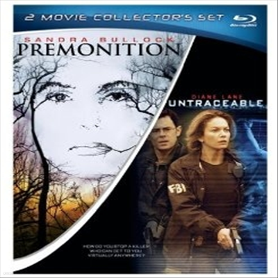 Premonition / Untraceable (ϼ/ų  ) (ѱ۹ڸ)(Blu-ray)
