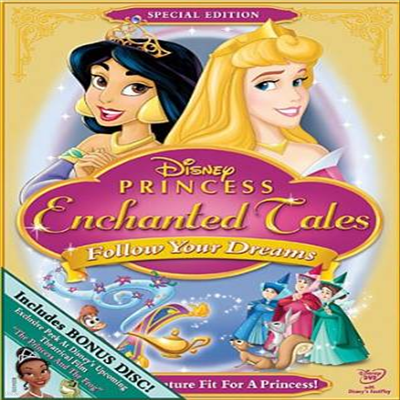 Princess Enchanted Tales: Follow Your Dreams Special Edition ( æƼ )(ڵ1)(ѱ۹ڸ)(DVD)