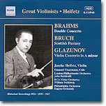 Jascha Heifetz  /  / ۶ֳ : ̿ø ְ - ߻  (Brahms / Bruch / Glazunov : Violin Concertos)