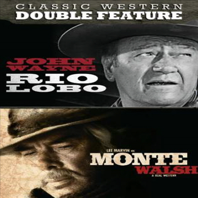 Rio Lobo/Monte Walsh ( κ/ ) (2013)(ڵ1)(ѱ۹ڸ)(DVD)