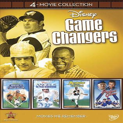 Disney Game Changers 4-Movie Collection : Angels in the Outfield / Angels in the Infield / Angels in the Endzone / Perfect Game (  ü 4  ÷)(ڵ1)(ѱ۹ڸ)(DVD)
