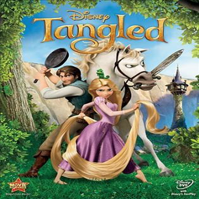Tangled (Ǭ) (2010)(ڵ1)(ѱ۹ڸ)(DVD)