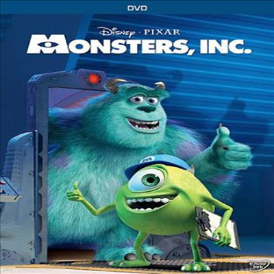 Monsters Inc ( ֽȸ) (2001)(ڵ1)(ѱ۹ڸ)(DVD)