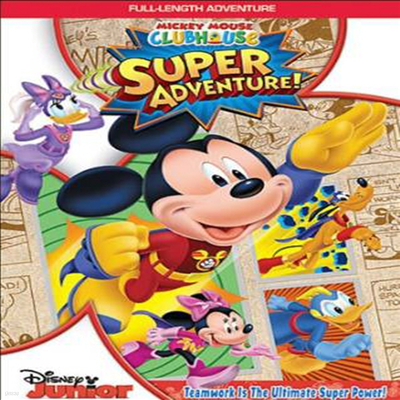 Mickey Mouse Clubhouse: Super Adventure (Ű콺 ŬϿ콺 :  )(ڵ1)(ѱ۹ڸ)(DVD)
