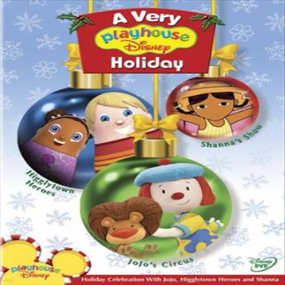 A Very Playhouse Disney Holiday (÷Ͽ콺 Ȧ)(ڵ1)(ѱ۹ڸ)(DVD)