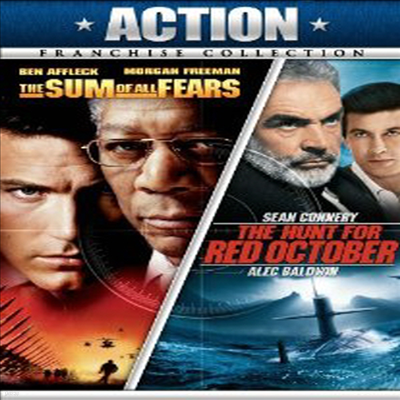 Hunt For Red October & Sum Of All Fears ( 10 &    Ǿ) (2011)(ڵ1)(ѱ۹ڸ)(DVD)