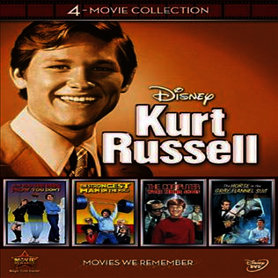 Disney 4-Movie Collection: Kurt Russell - Strongest Man in World / Computer Wore Tennis Shoes / Horse in the Grey Flanel / Now You See Him (디즈니 4 무비 컬렉션 : 커트 러셀)(지역코드1)(한글무자막)(DVD