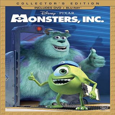 Monsters, Inc. ( ֽȸ) (2011)(ڵ1)(ѱ۹ڸ)(DVD)