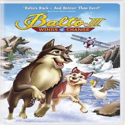 Balto III - Wings of Change ( 3 -   ãƼ) (2004)(ڵ1)(ѱ۹ڸ)(DVD)