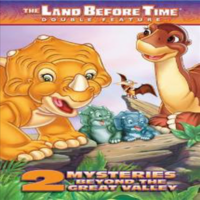 The Land Before Time Double Feature - The S0ecret of Saurus Rock & The Stone of Cold Fire (ô ΰ Ǽҵ) (1998)(ڵ1)(ѱ۹ڸ)(DVD)