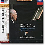 Beethoven : Piano Sonatas No.14 'Moonlight'ㆍNo.8 'Pathetique'ㆍNo.23 'Appassionata' : Wilhelm Backhaus