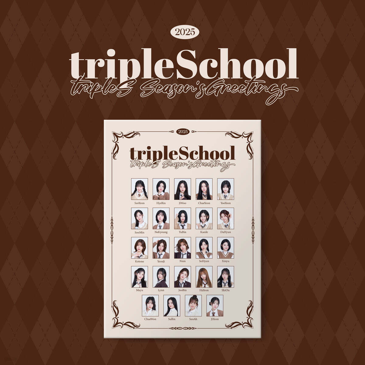 tripleS シーグリ 2025 (BOOK CLUB ver.⑨) tripleS (트리플에스) 2025 SEASON'S GREETINGS [tripleSchool