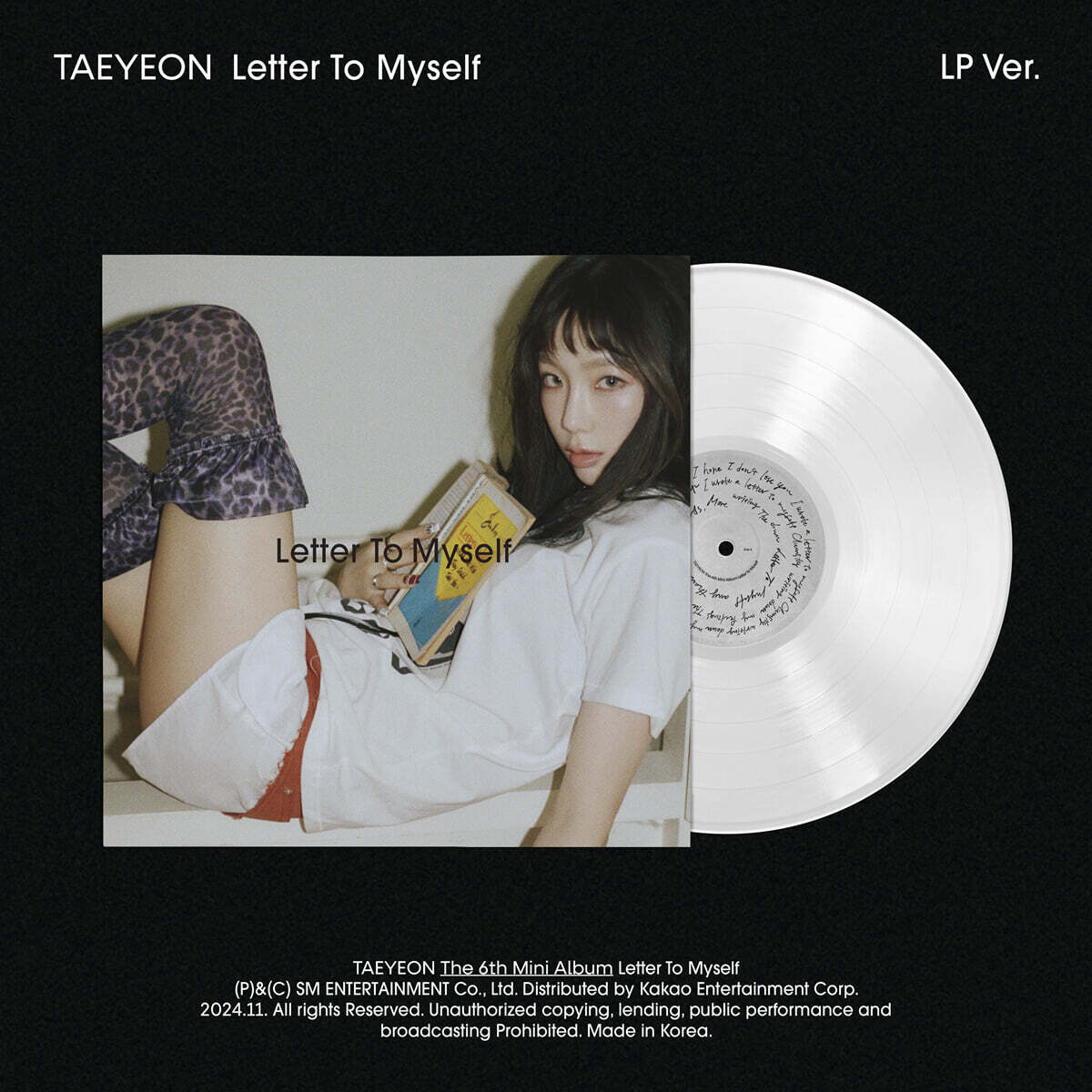 태연 (TAEYEON) - 미니앨범 6집 : Letter To Myself [컬러 LP]