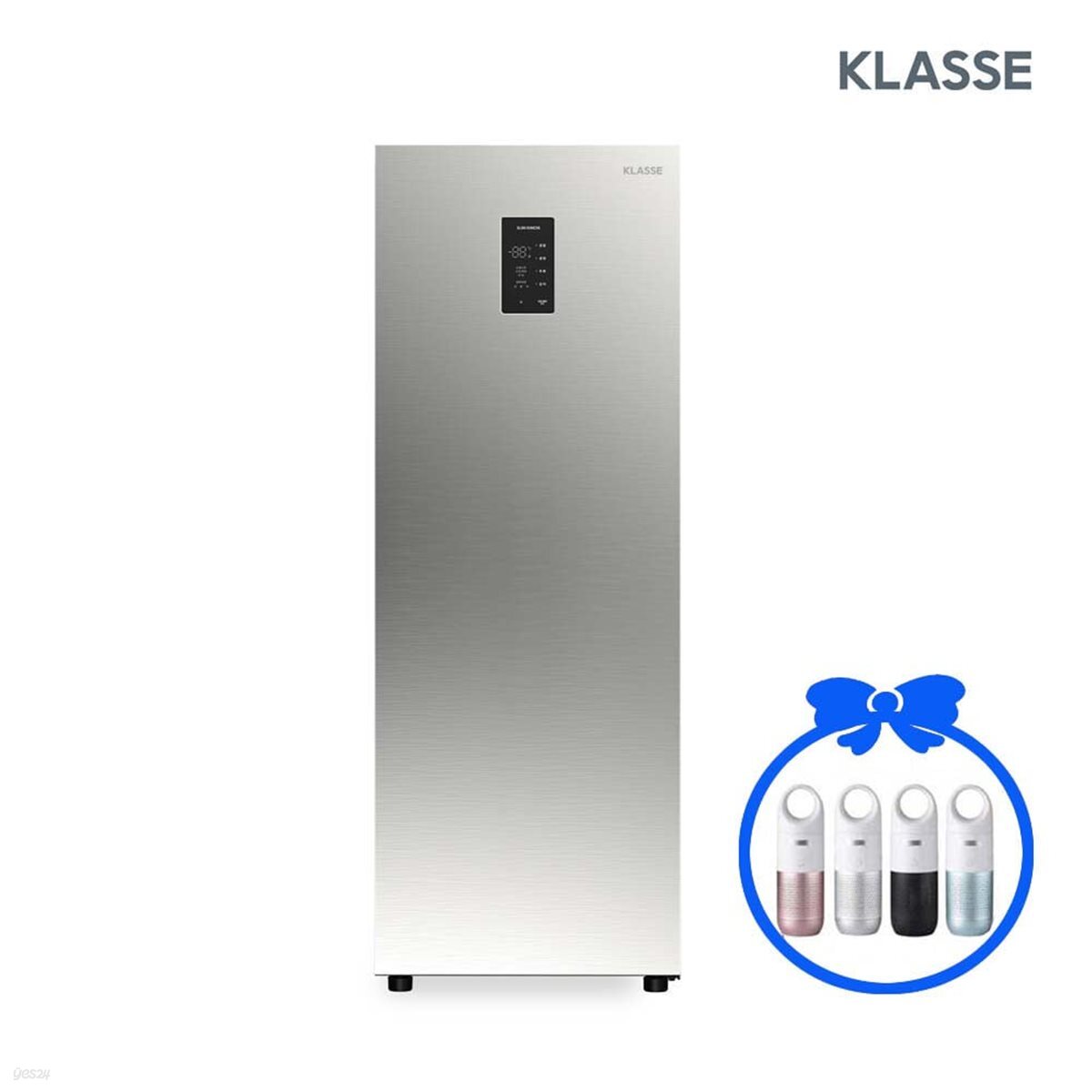 위니아 AID 클라쎄 120리터 컨버터블 미니 스탠드형김치냉장고 1도어 KAE112SSM4MSV(AK) - 예스24