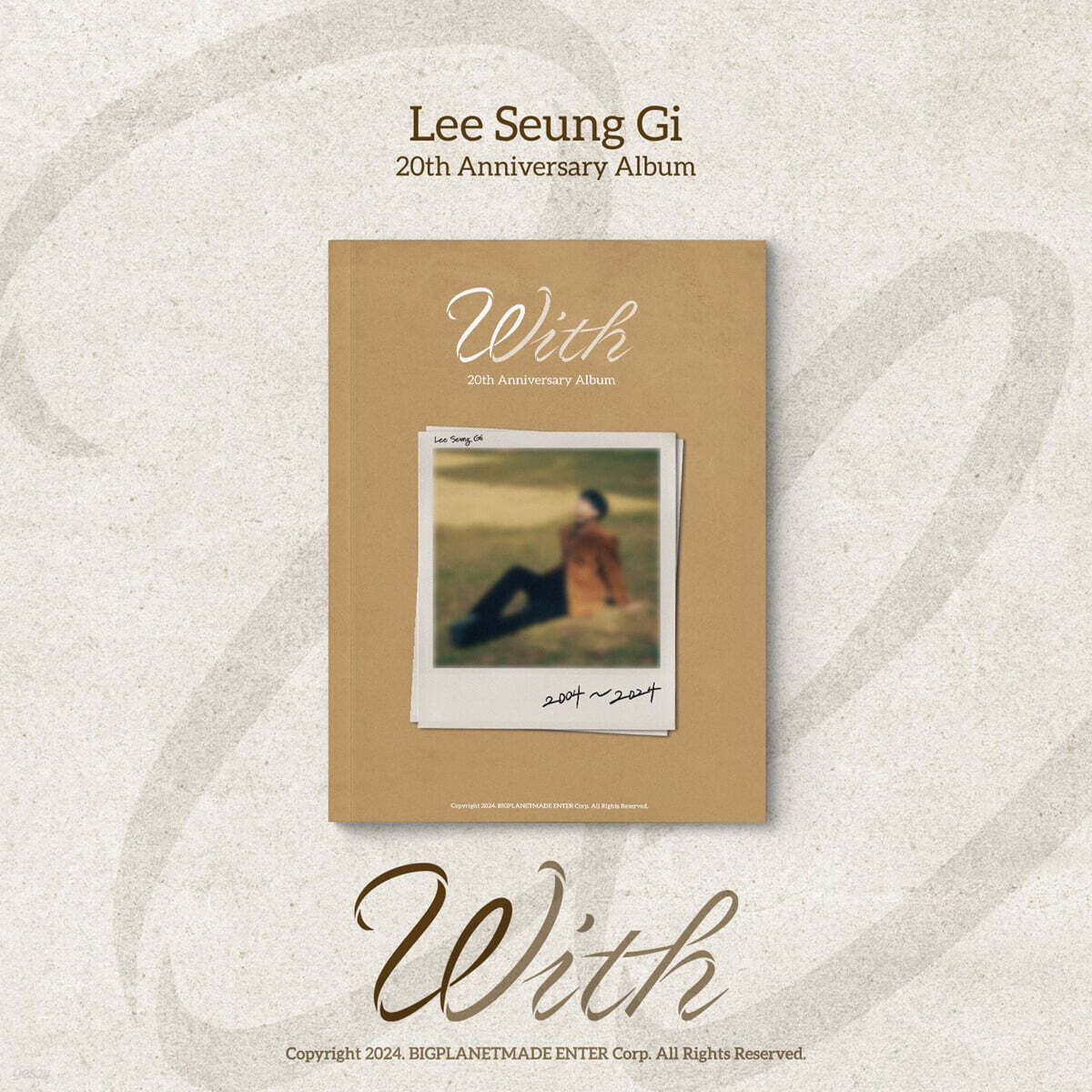 이승기 - 데뷔 20주년 기념 앨범 : With
