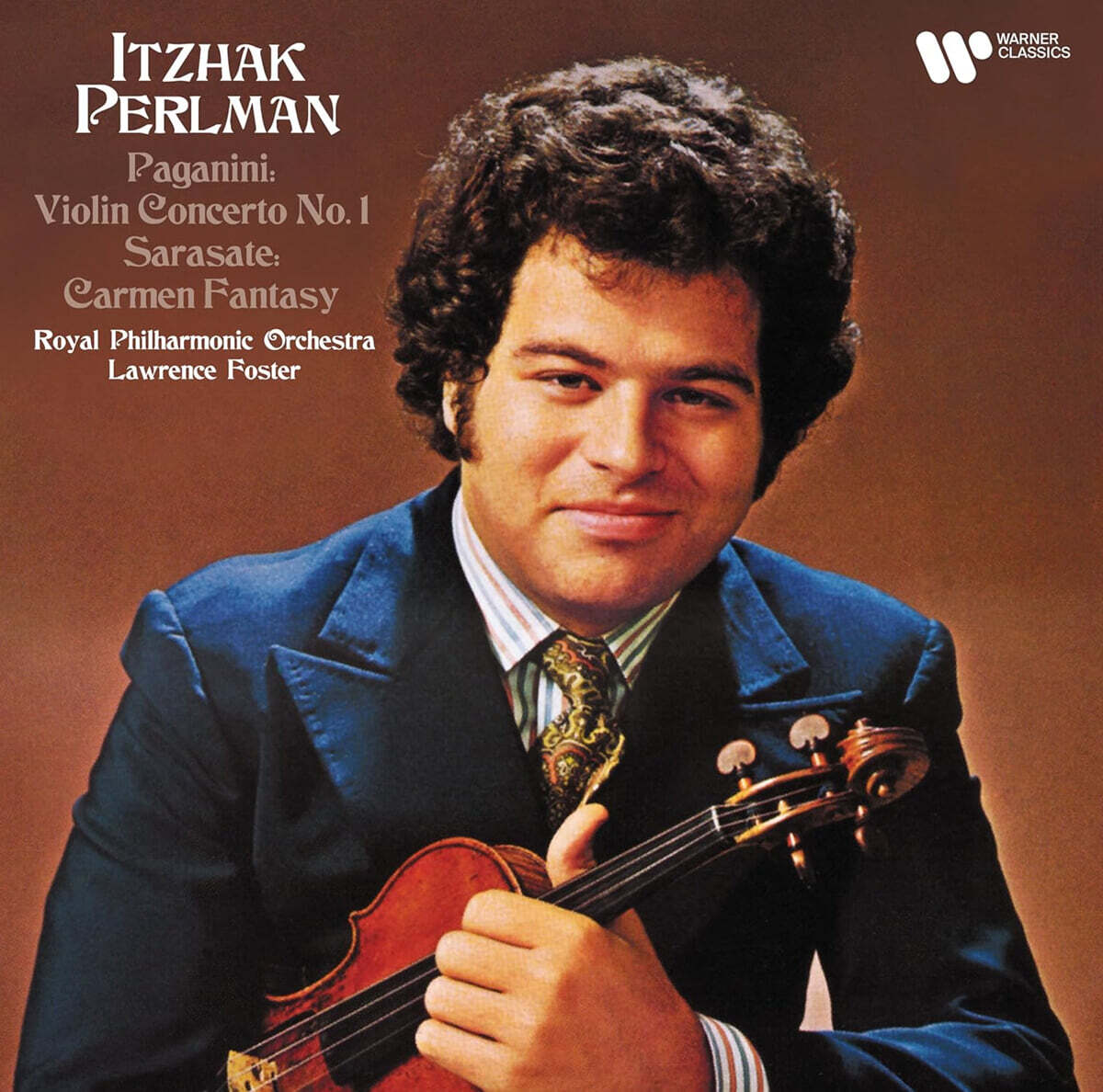 Itzhak Perlman 파가니니: 바이올린 협주곡 1번 / 사라사테: 카르멘 환상곡 [LP]