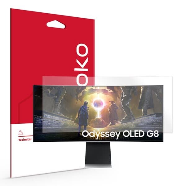 스코코 삼성 오디세이 G8 초고투명 액정보호필름