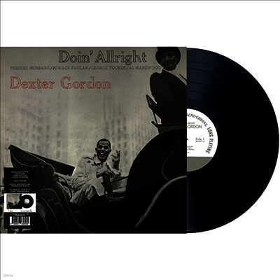 Dexter Gordon — Doin' Allright 앨범 커버