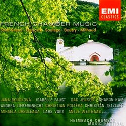 French Chamber Music : Saint-Saens / Francaix / Soulage / Boutry / Milhaud