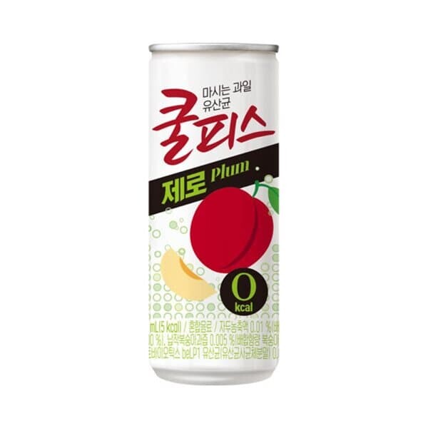동원 쿨피스 제로 자두 230ml 60캔