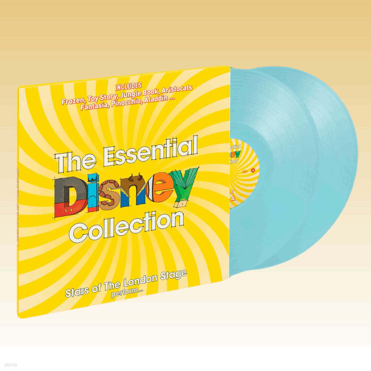 디즈니 베스트 주제곡 모음집 (The Essential Disney Collection) [베이비 블루 컬러 2LP]