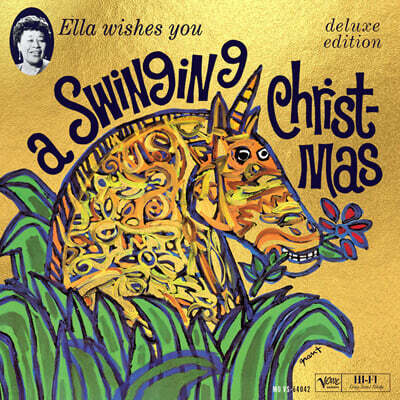 Ella Fitzgerald — Ella Wishes You A Swinging Christmas 앨범 커버