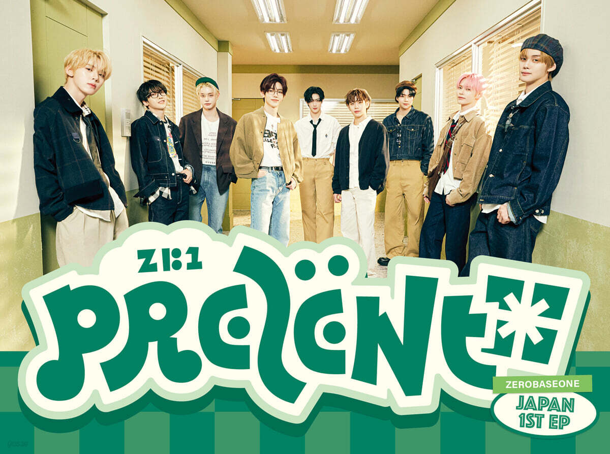제로베이스원 (ZEROBASEONE) - 일본 EP 1집 PREZENT [초회한정반 A / CD+DVD]